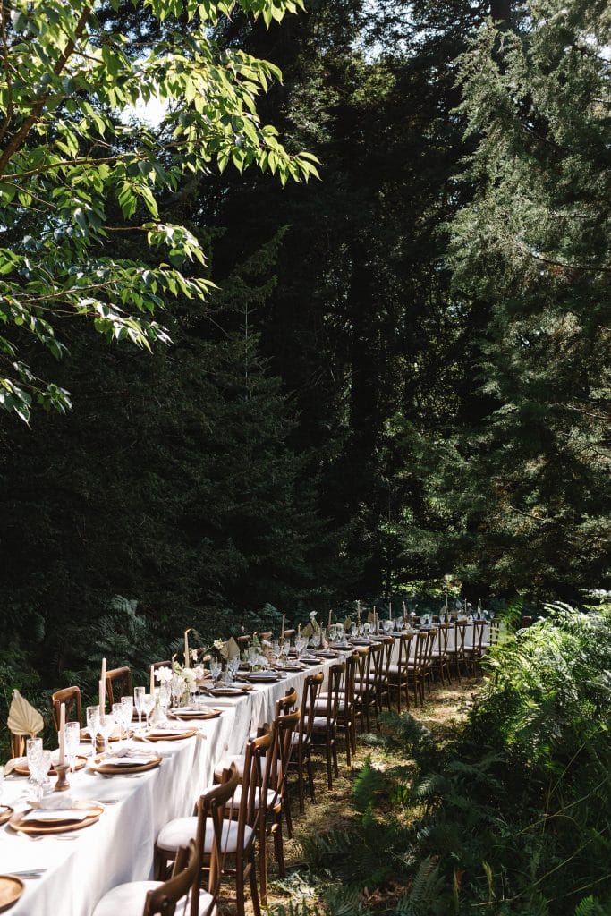 Woodland wedding