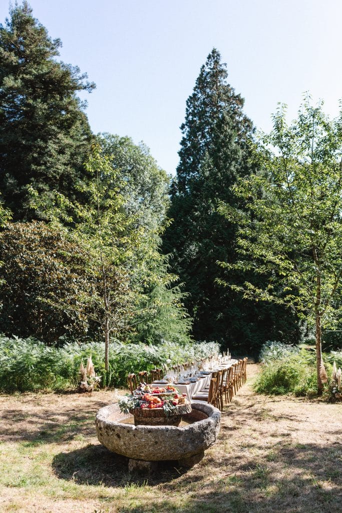 Woodland wedding