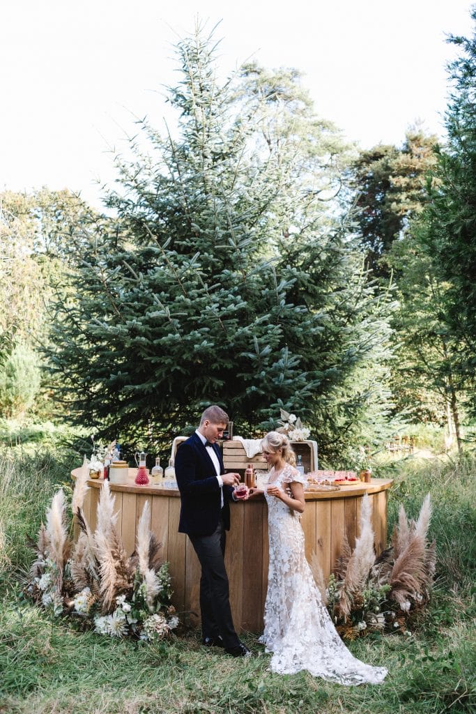 Woodland wedding