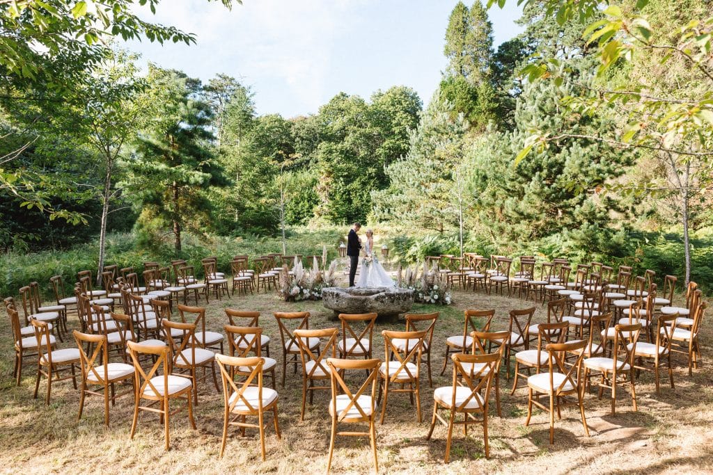 Woodland weddings at Boconnoc